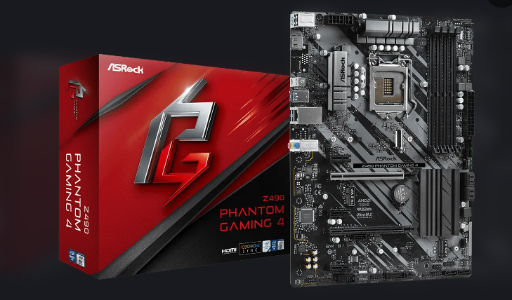 AsRock Z490 Phantom ITX TB3 Intel 10500 RX5600XT OC0 7 9 
