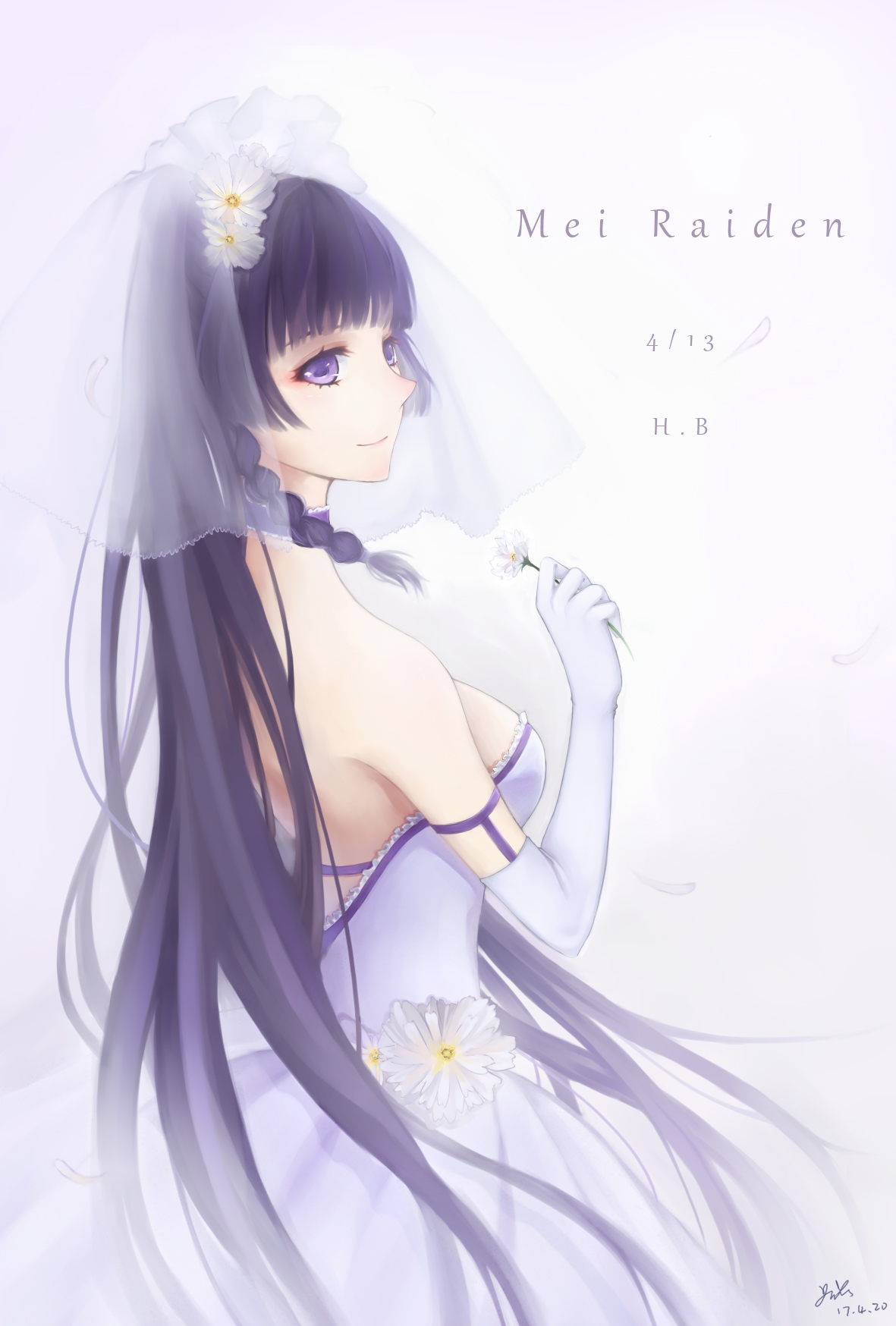 崩坏3同人图--芽衣花嫁特辑