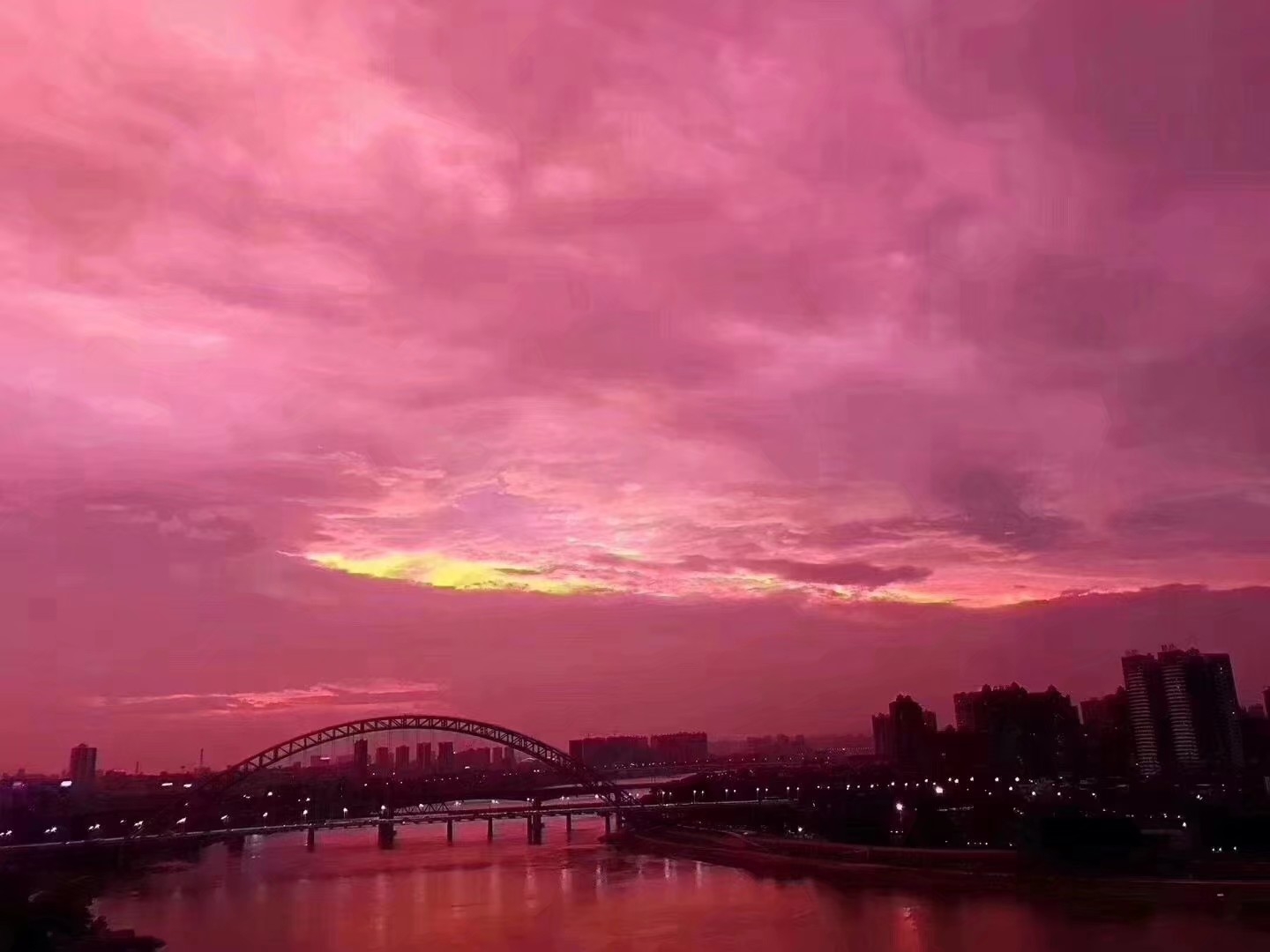 南宁山竹吹出来的美景