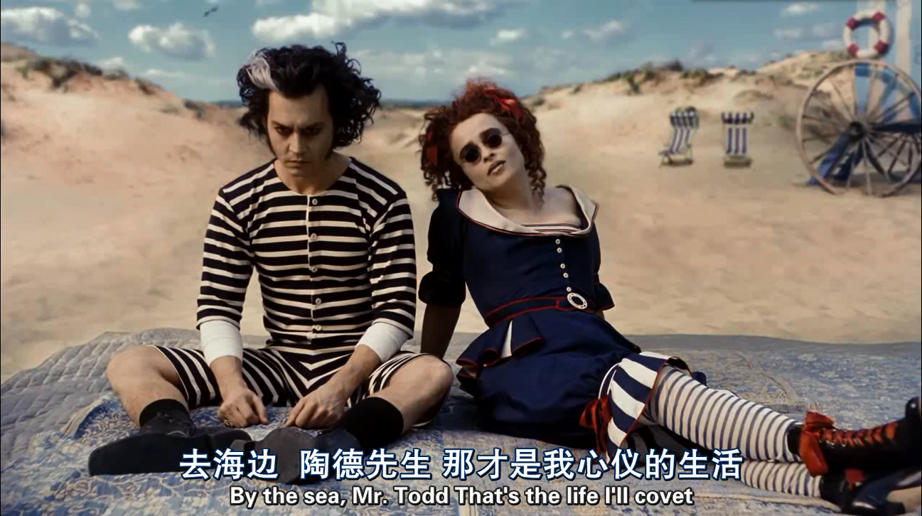 图解《理发师陶德》看约翰尼德普扮演的陶德悲