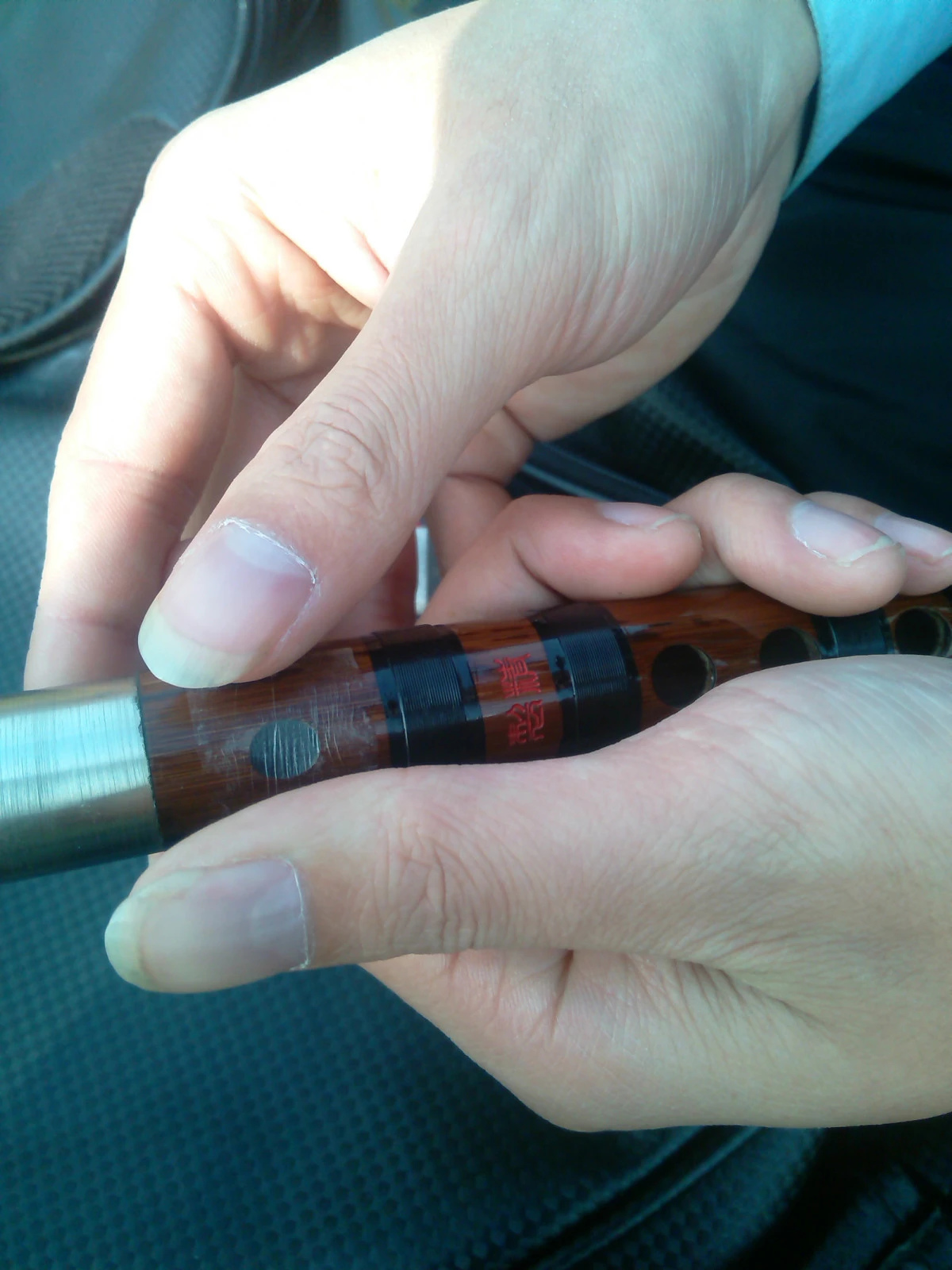 浅谈初学如何贴笛膜图示讲解