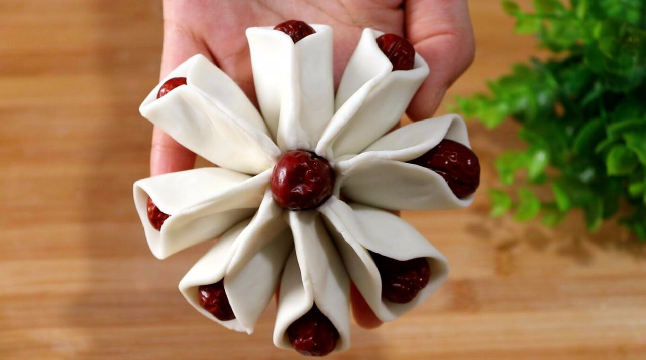 快高考了,做一道年糕花为考生加油,祝他们能金榜题名