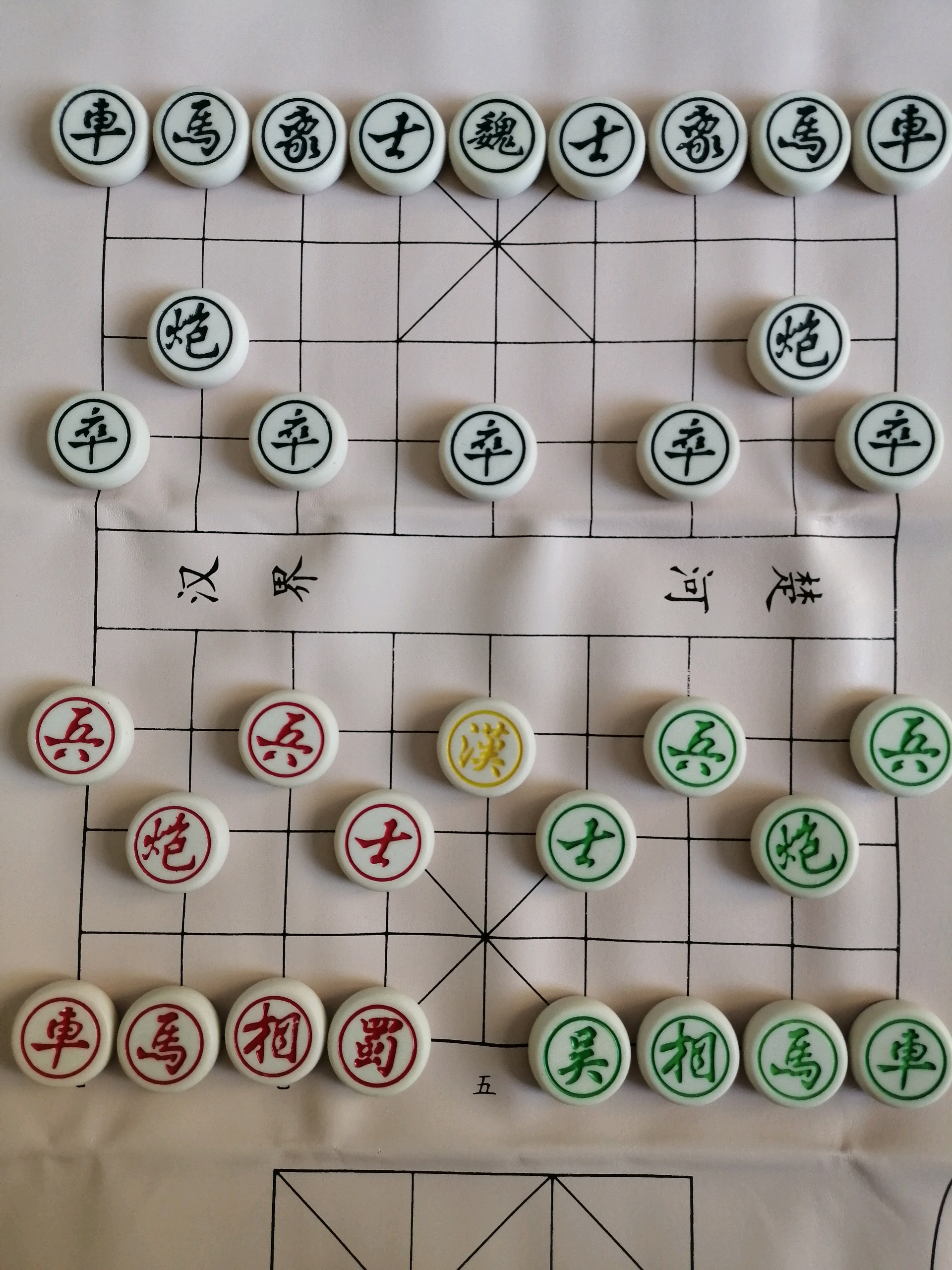 拓展玩法三国演弈之赤壁大战棋玩法介绍邻家默小七版