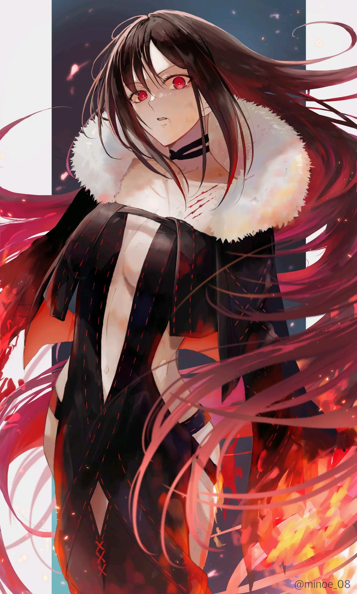 p站fgo虞美人图