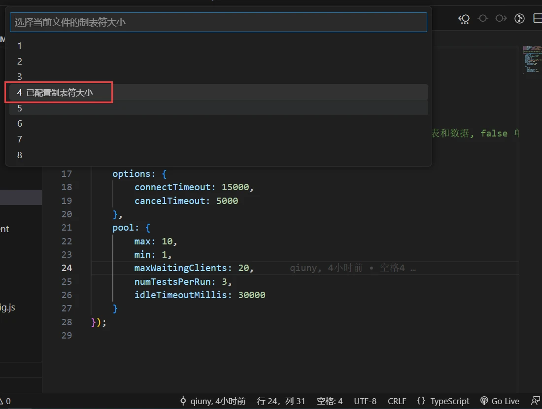 vscode中tabsize缩进制表符多种方案配置,总有一款满意的 - 哔哩哔哩