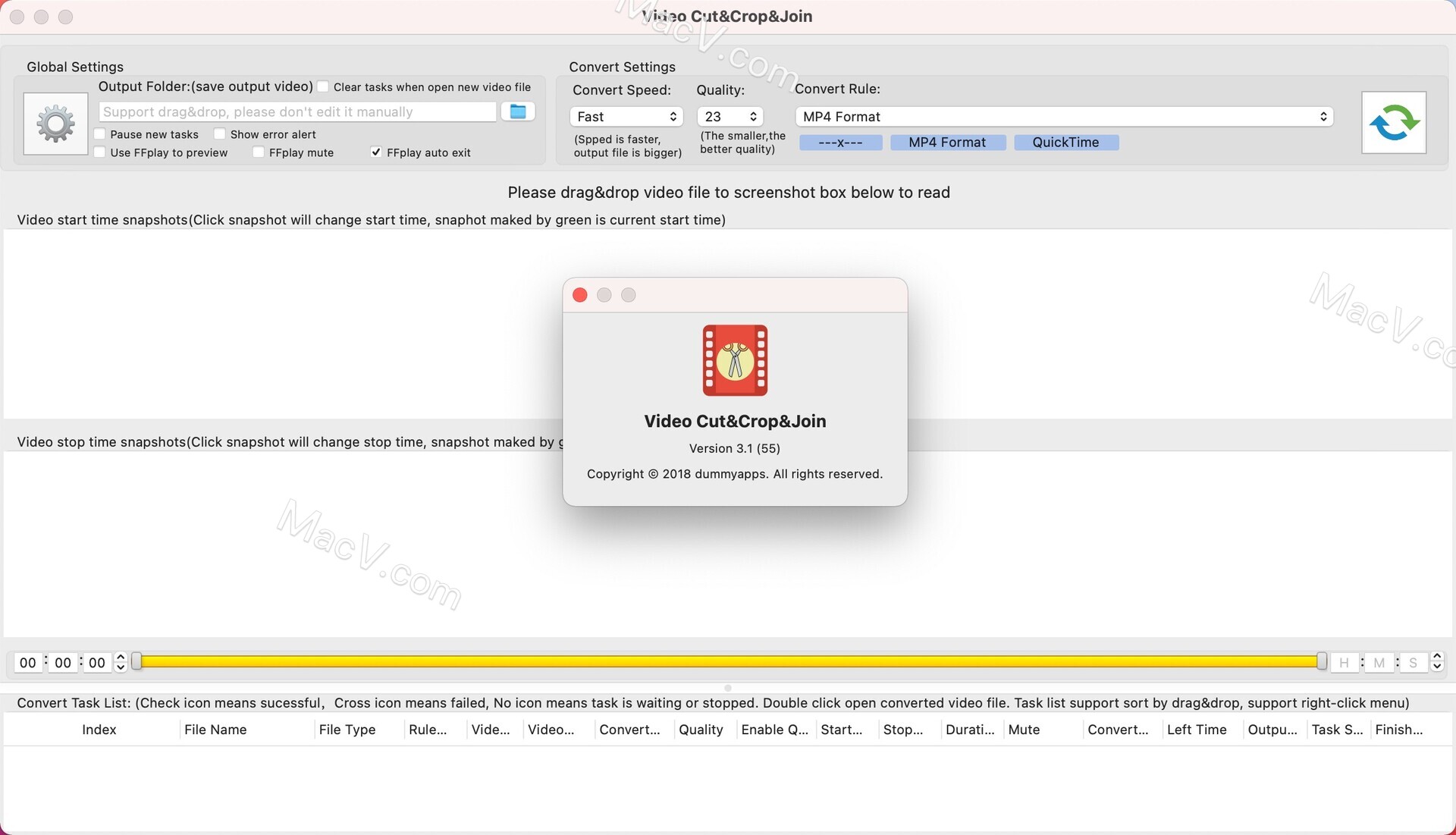 Video Cut Crop Join for mac(mac视频剪辑合并软件 ) v3.1激活版 哔哩哔哩