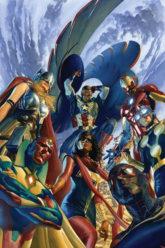 漫威《新复仇者联盟》诞生:惊奇队长,蜘蛛女侠