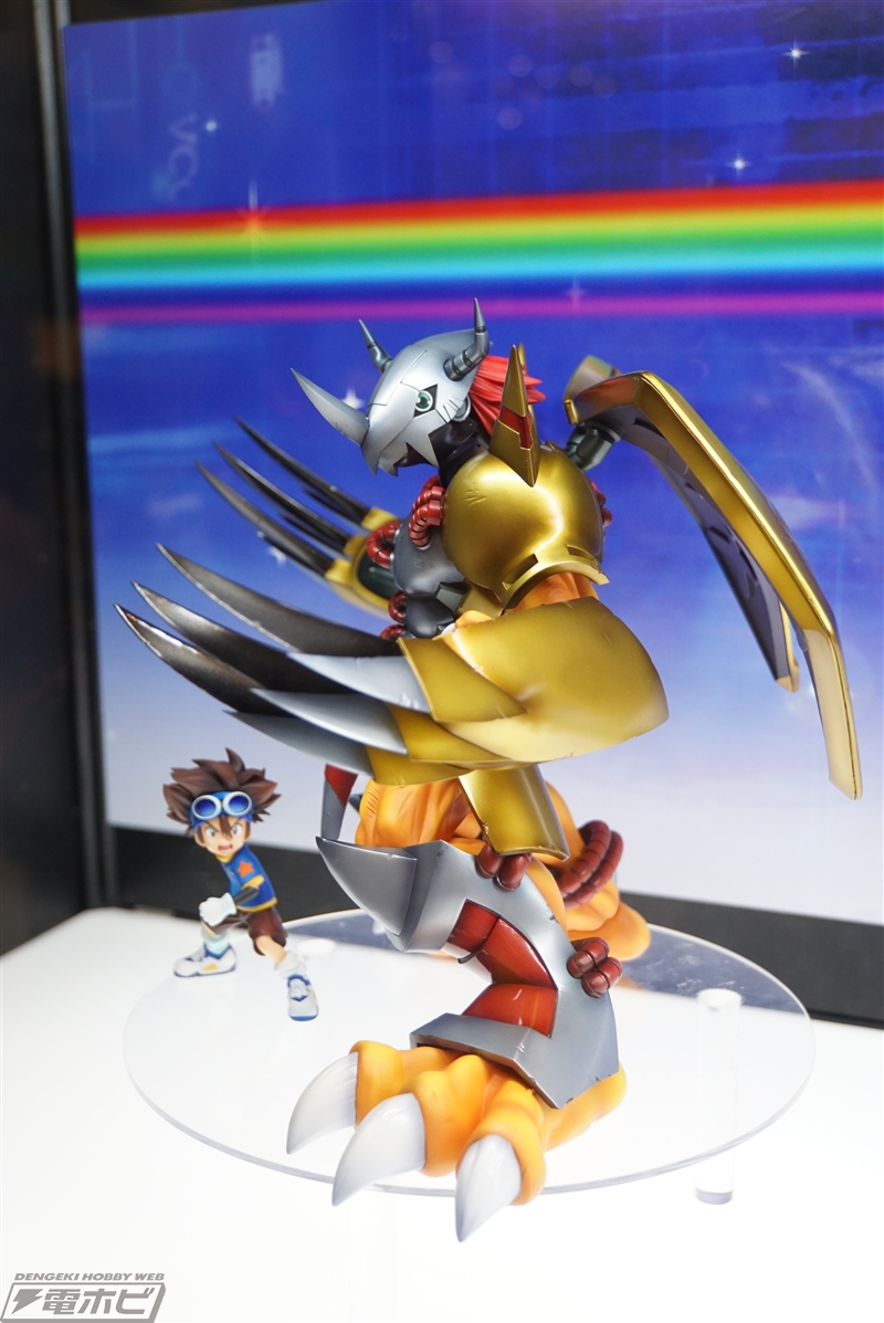 megahouse《数码宝贝》八神太一&战斗暴龙兽 手办展示