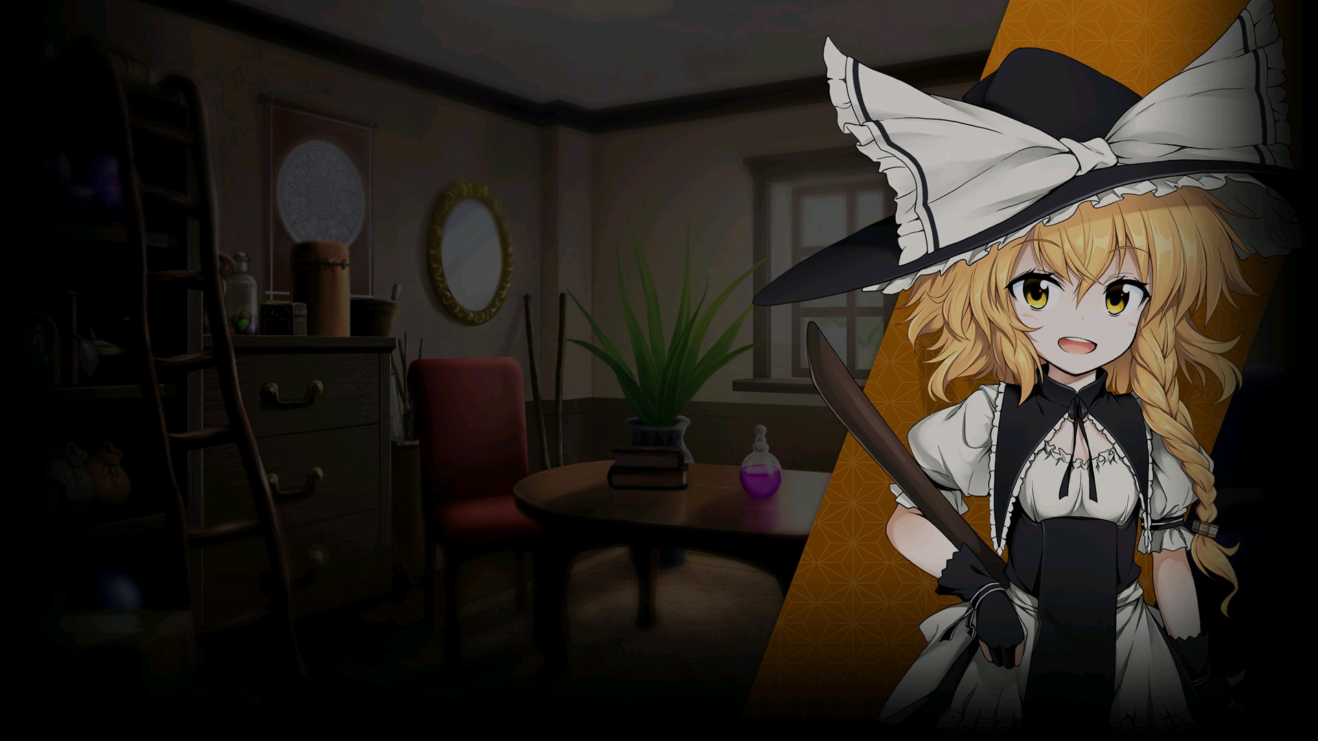 steam个人资料二次元背景之不可思议的幻想乡(1)