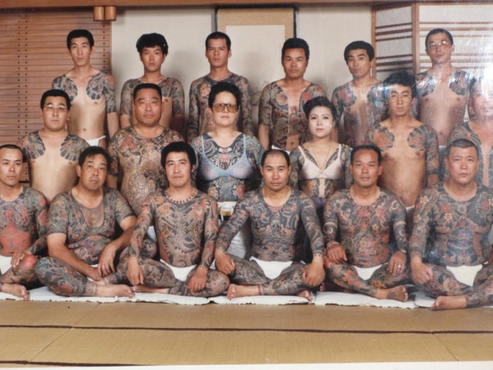 日本山口组纹身等级图片