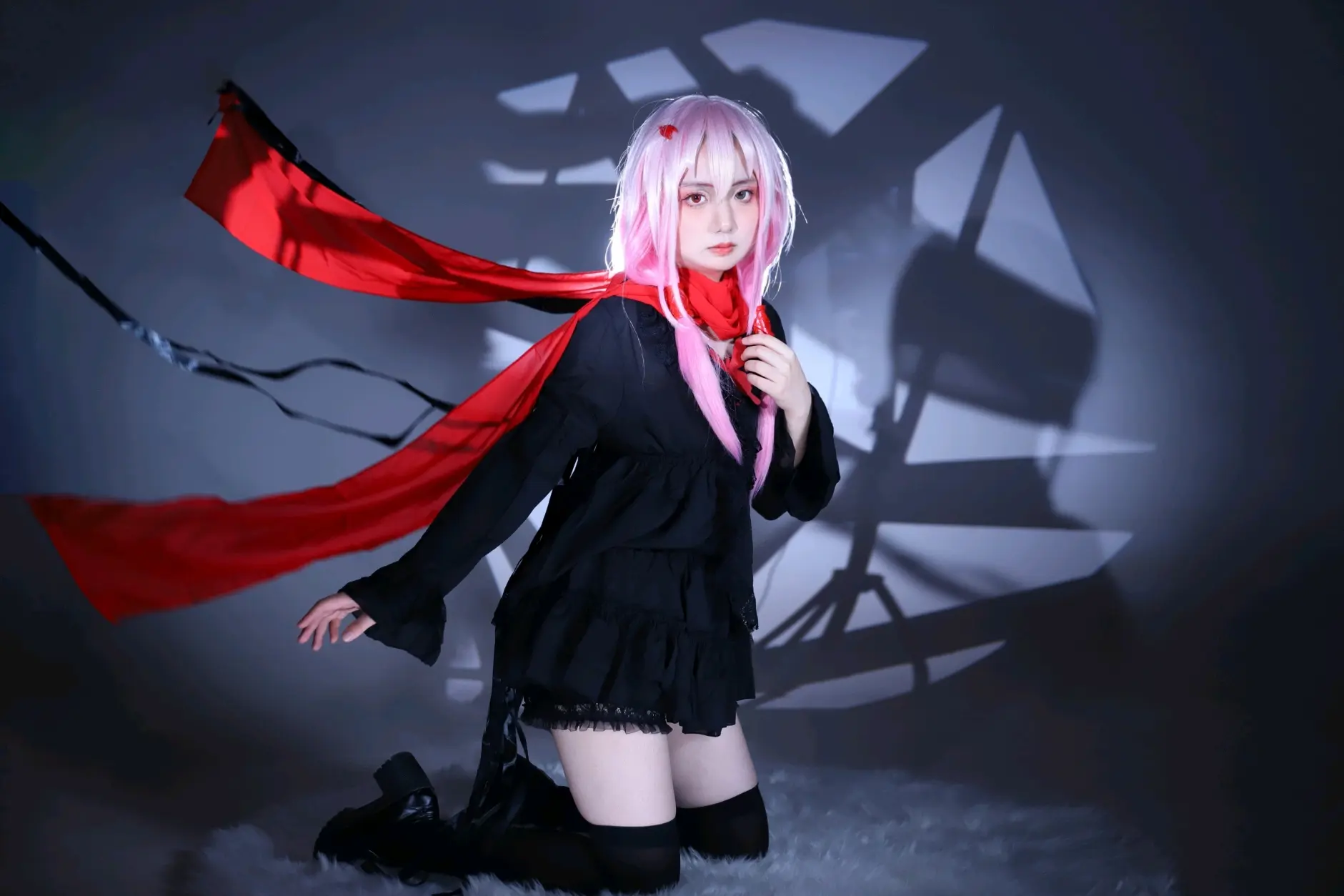 罪恶王冠 egoist楪祈cos黑色唱片