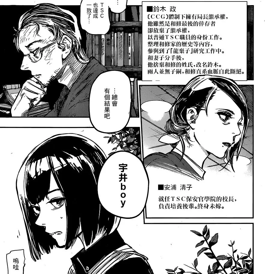 东京喰种 漫画完结金木回归美好大结局 哔哩哔哩