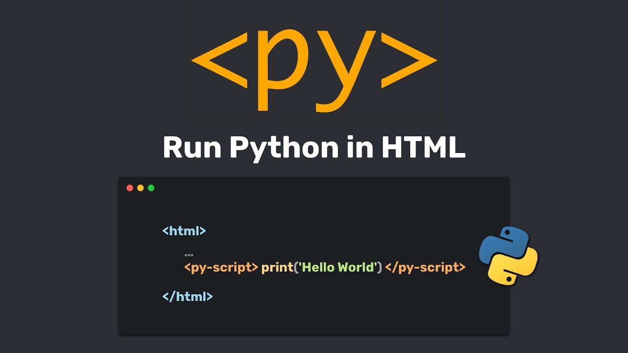 PyScript 强势来袭，HTML 也可以跑 Python 了 - 哔哩哔哩