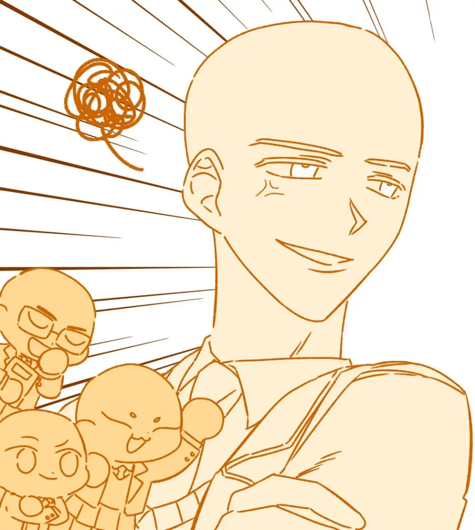 【板绘临摹】要和平相处喔~暴力禁止!「单人线稿」