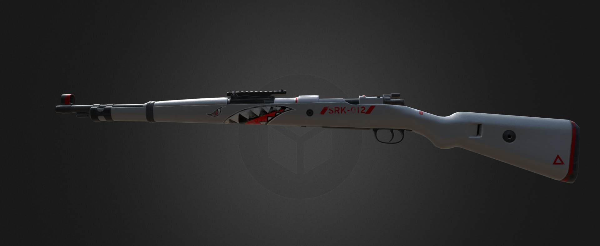 皮肤评测:狂鲨之吻98k与最稀有饰品橄榄枝锅