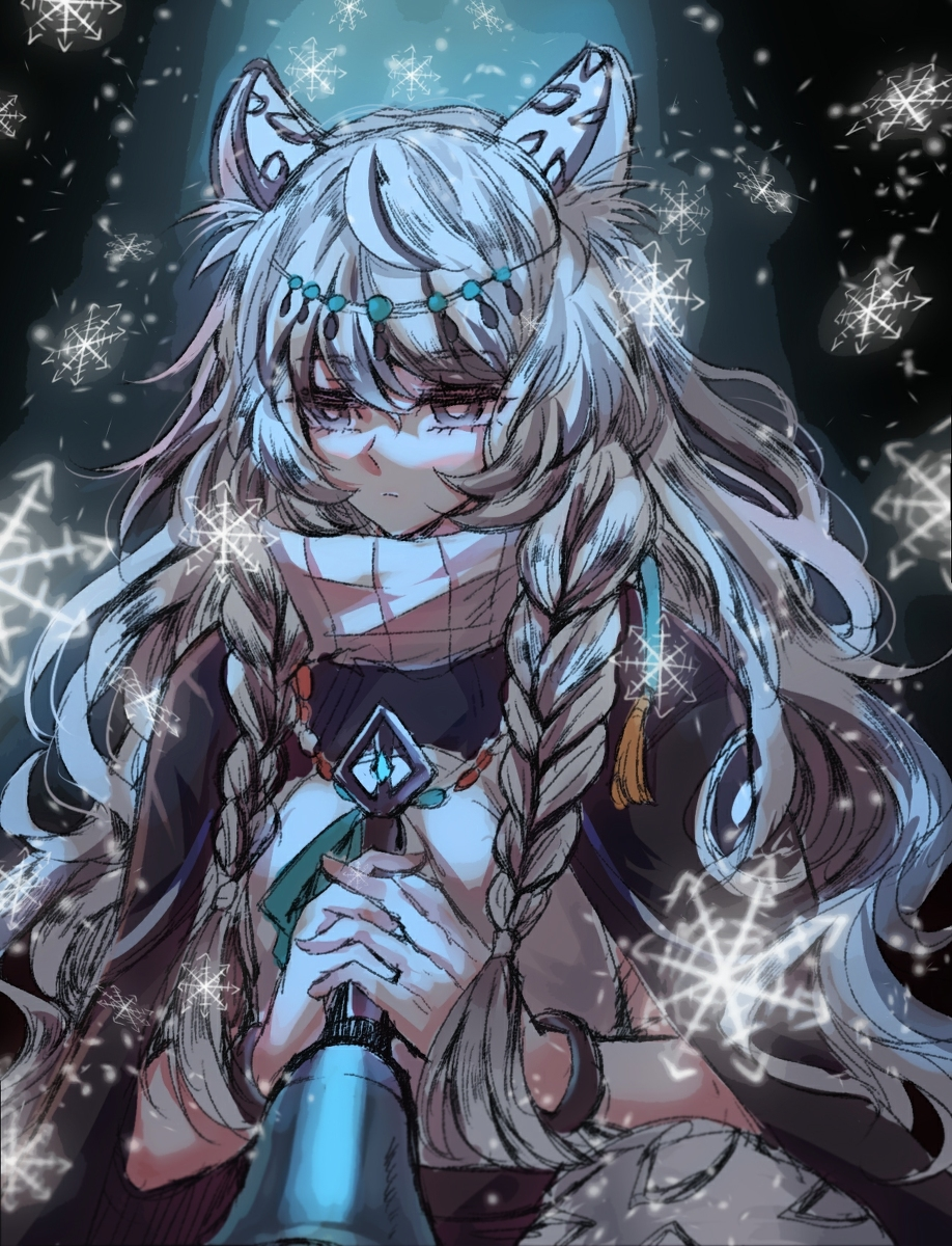 【明日方舟】插图.初雪