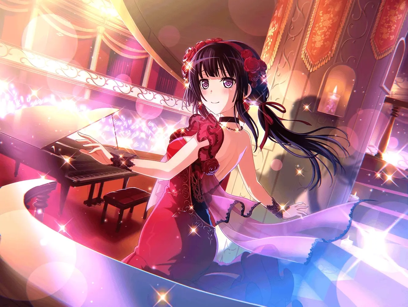 【bangdream/少女乐团派对】白金燐子全卡面鉴赏