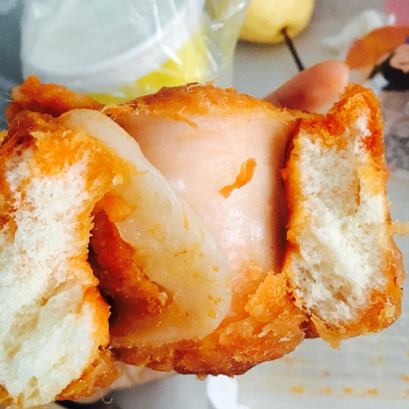 老鼎丰肉松麻薯面包测评