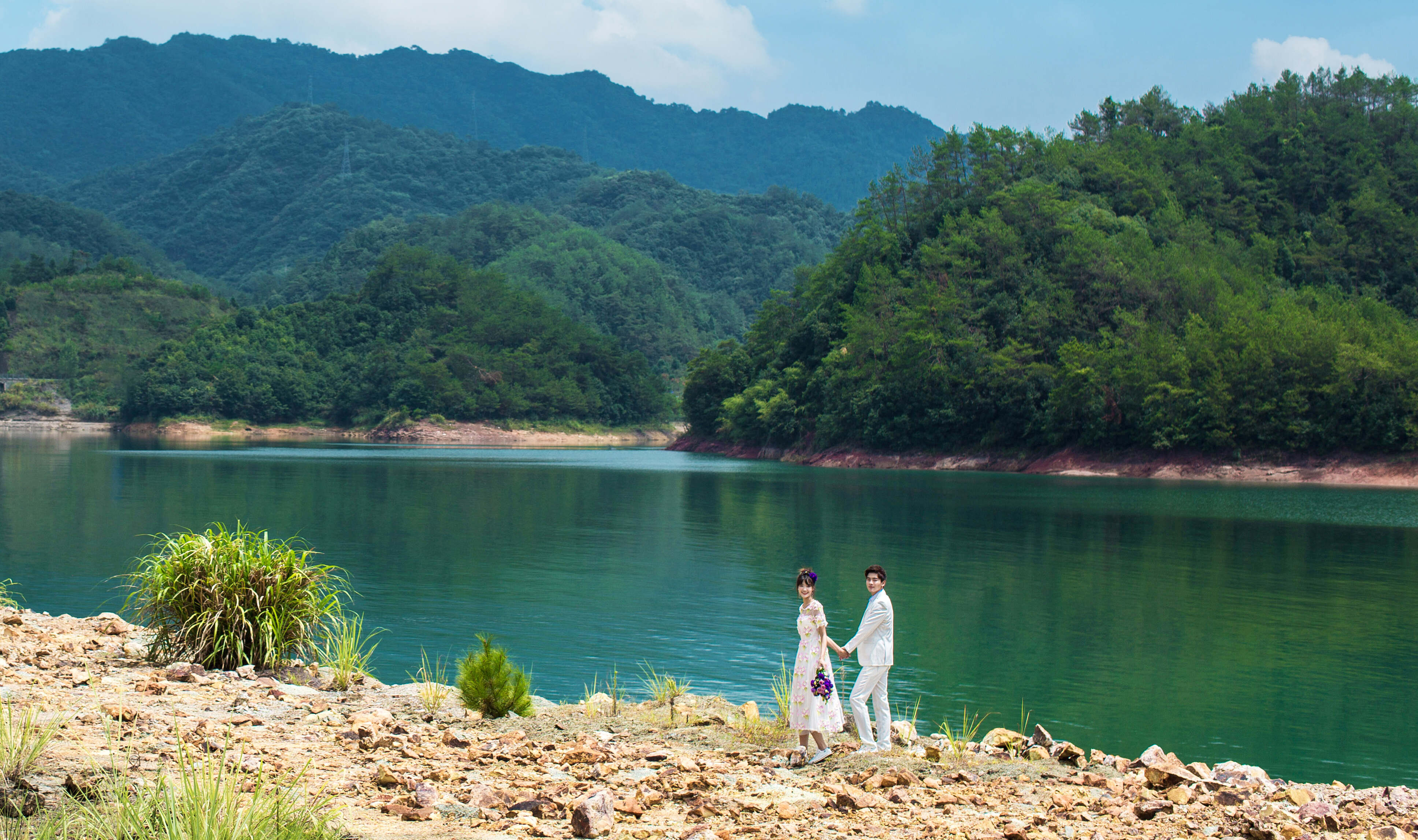 杭州旅拍婚纱照|杭州千岛湖拍婚纱照的3个超美场景推荐 - 哔哩哔哩