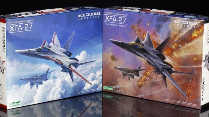 ACE COMBAT INFINITY“XFA-27”塑料拼装模型已发售！ - 哔哩哔哩