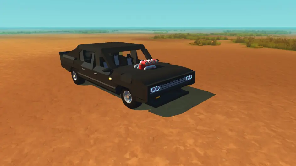 废品机械师肌肉车制作完毕