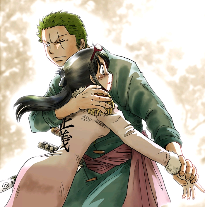 【海贼王/p站搬运】索隆的小媳妇(划掉) 达斯琪