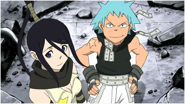 而提到《噬魂师》我就不得不提一个角色,black star(黑星),爱出风头