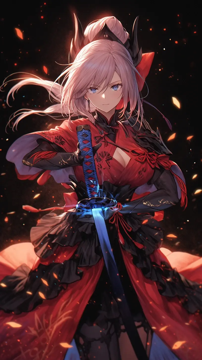 【ai绘画】fate系列宫本武藏高清美图壁纸欣赏(5)