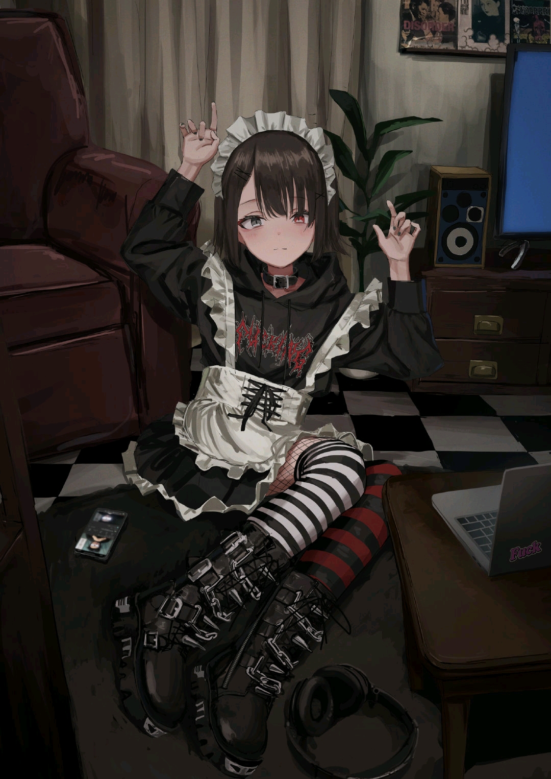 p站画师:なで肩
