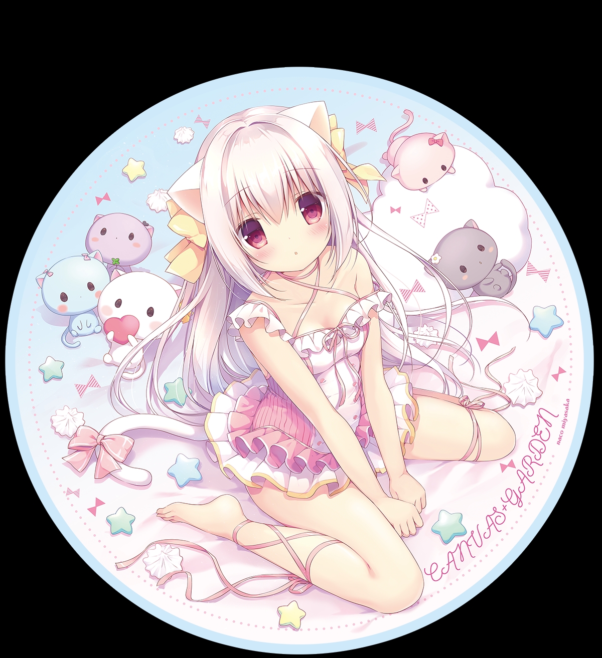 可爱的猫耳娘,惹人怜爱(p站美图欣赏)