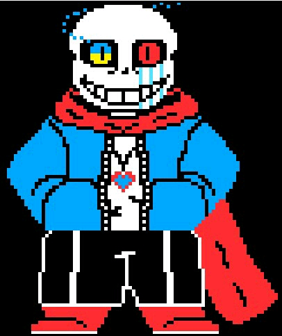 自設sans:blood and tears!sans(歸屬love/love tale)