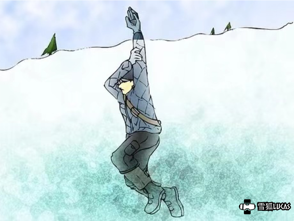 发生雪崩如何自救，并利用 雪崩三件套 救援他人 哔哩哔哩