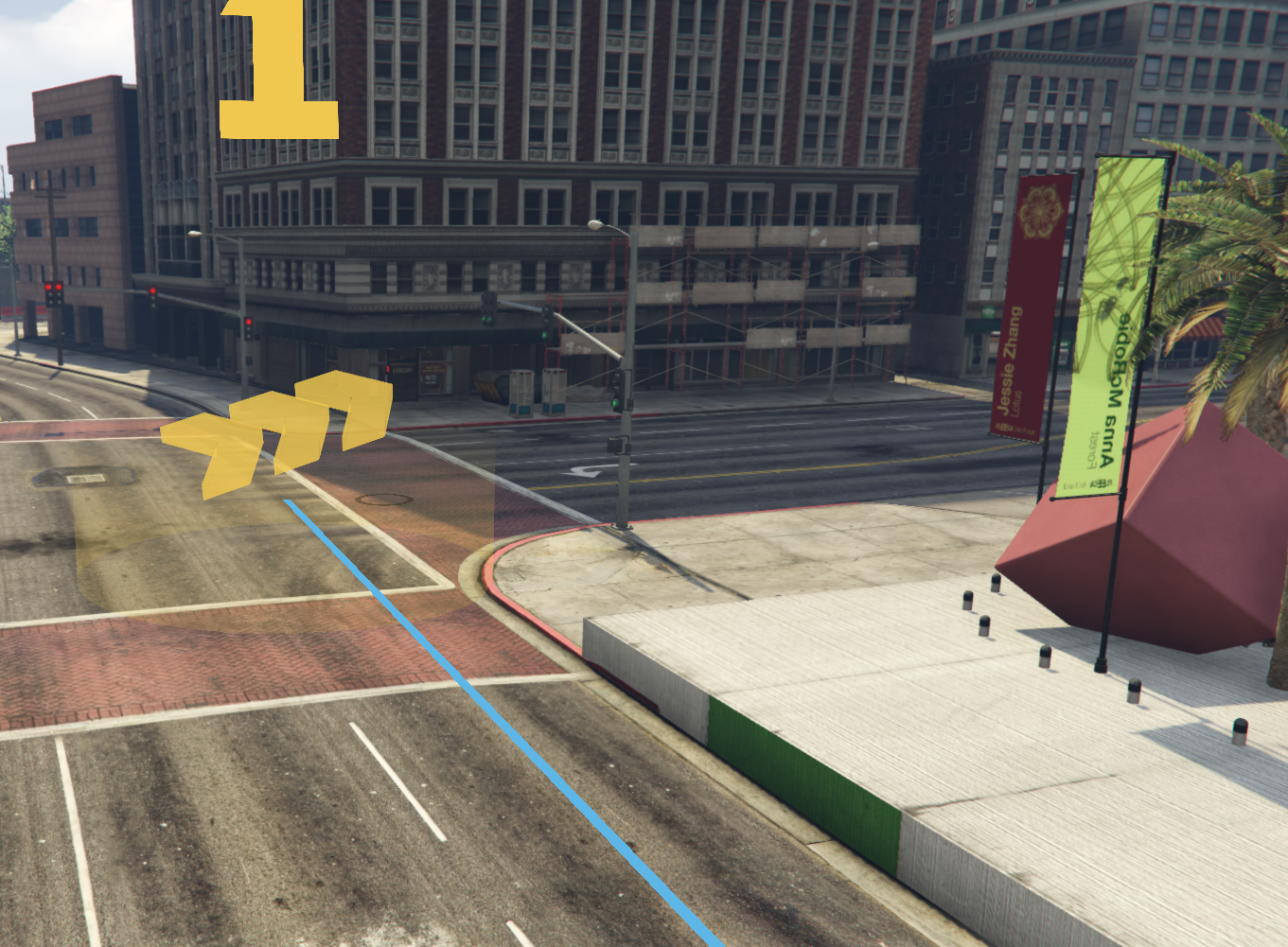 gtaol纯竞速作图教学2:路线,视野,与糟糕的基建