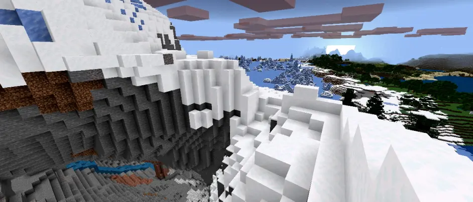 大型矿脉 新洞穴 还有入口 Minecraft基岩版1 17 30 23beta发布 哔哩哔哩