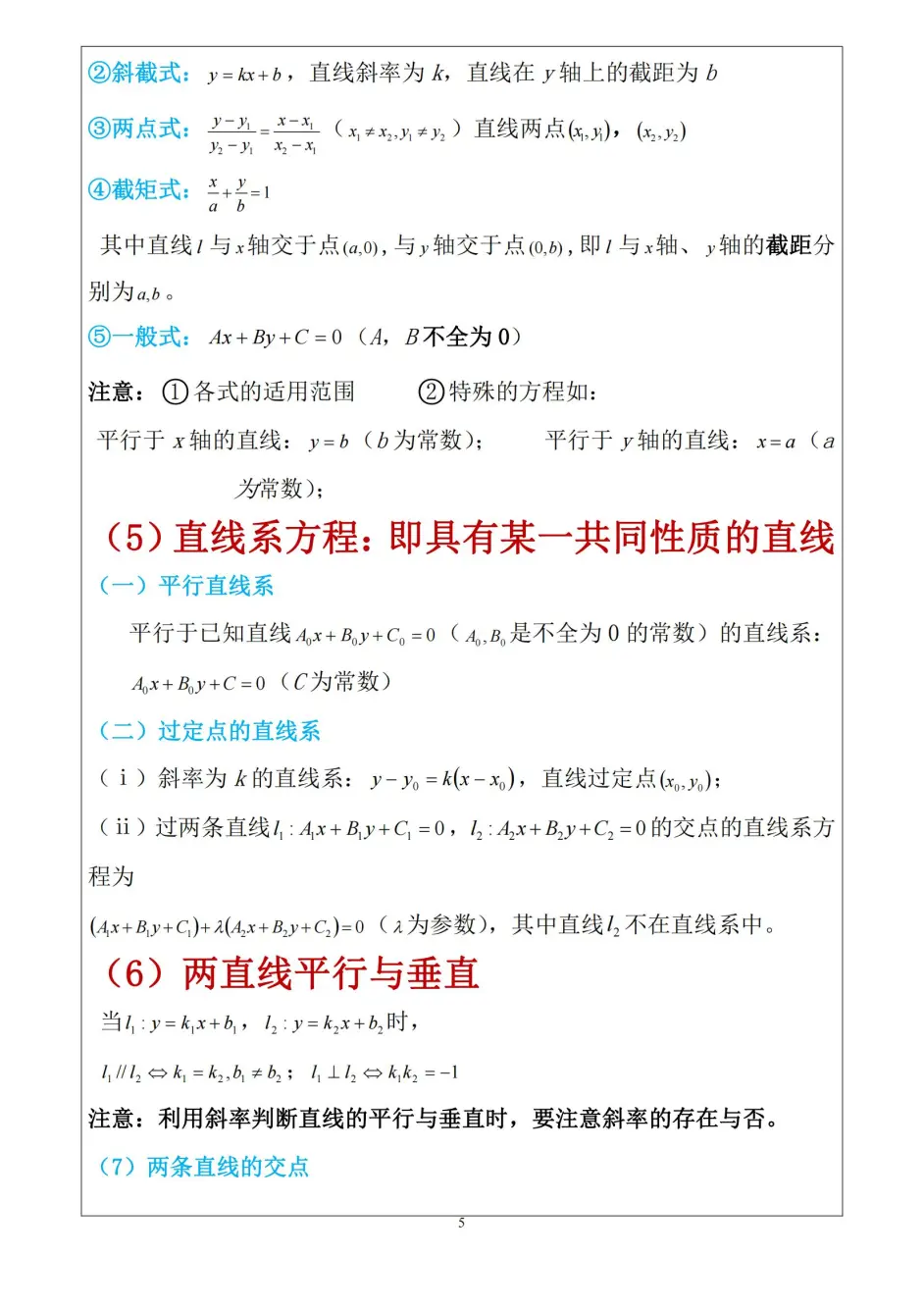 高中数学 知识点整理 哔哩哔哩