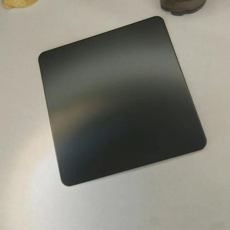 304黑色不锈钢 哑光黑钛不锈钢201喷砂黑钛不锈钢板