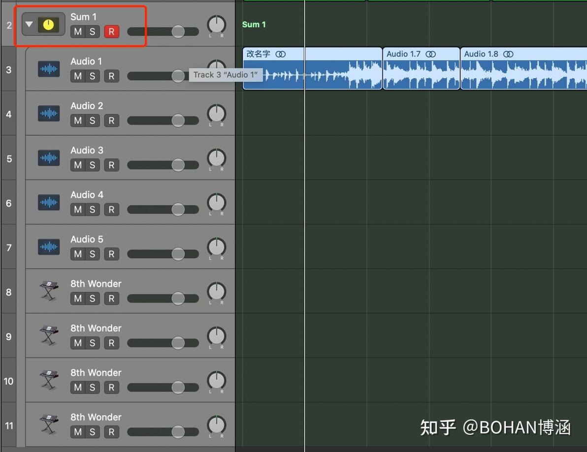 【Logic Pro X】提升工作效率的「高级快捷键」Tips～（附图示） - 哔哩哔哩