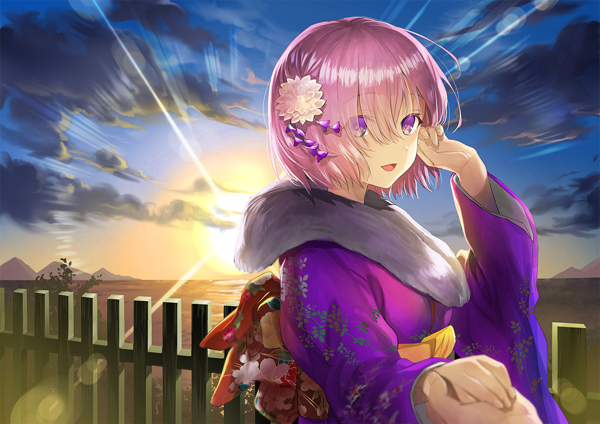 fgo 插图 【二百四十九】玛修·基列莱特.私服