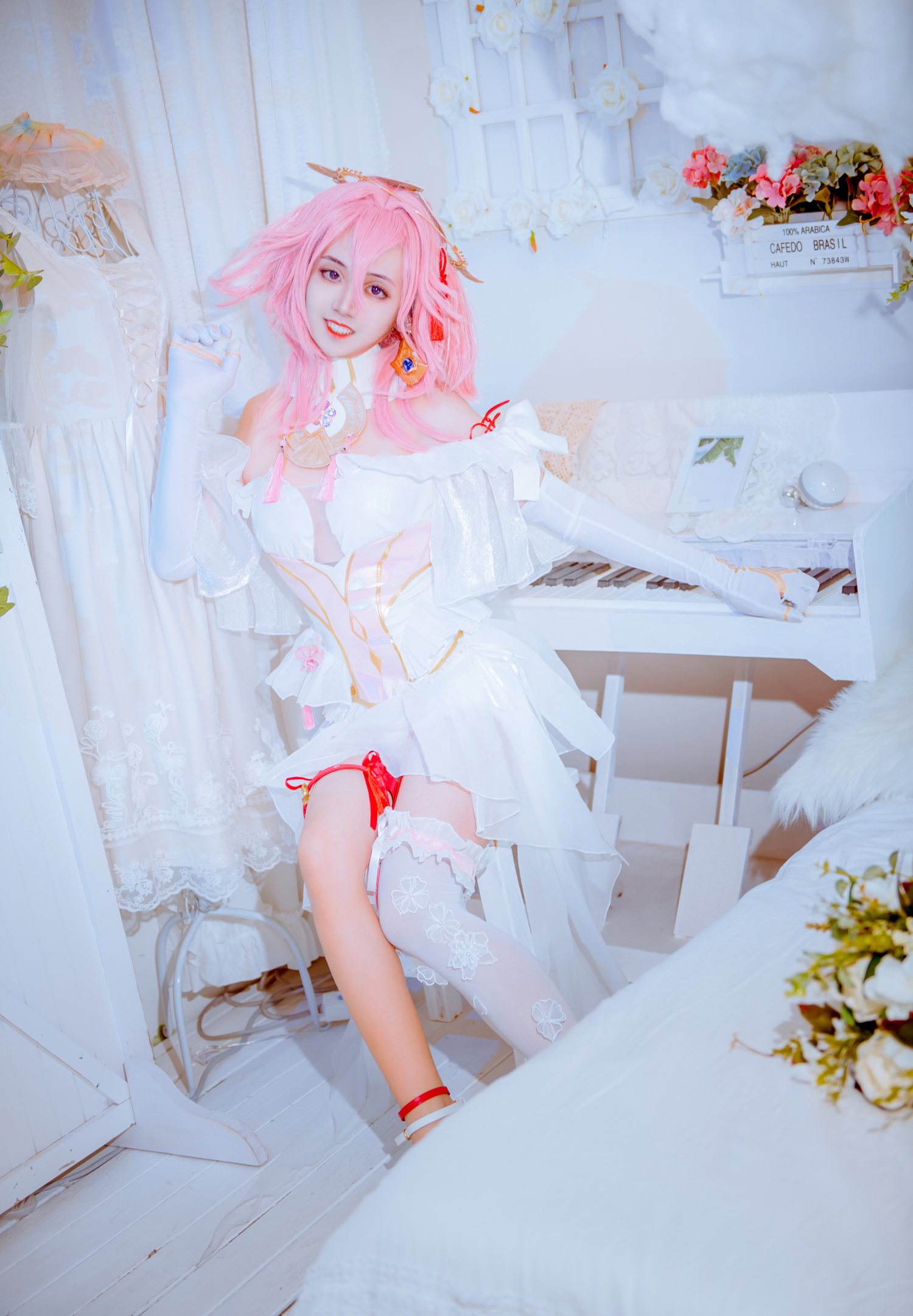 狸歌ArcaneGirl原神八重神子cosplay1