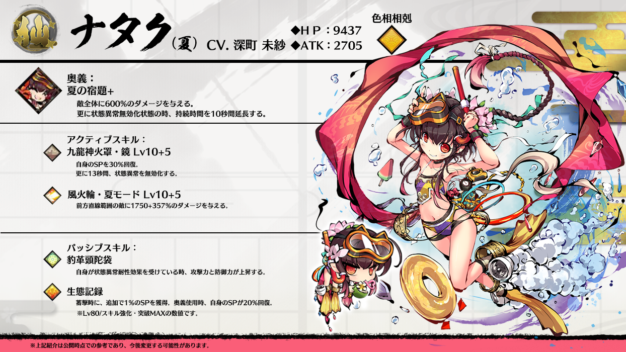 幻想神姬 泳装姬神第一弹