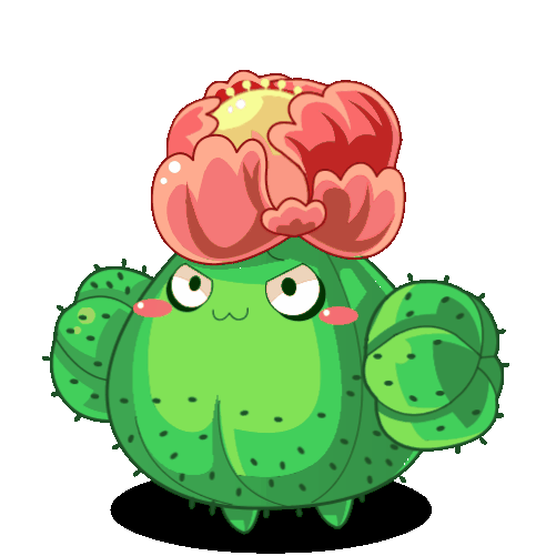 洛克王国-宠物素材【011-蹦蹦草】 - 哔哩哔哩