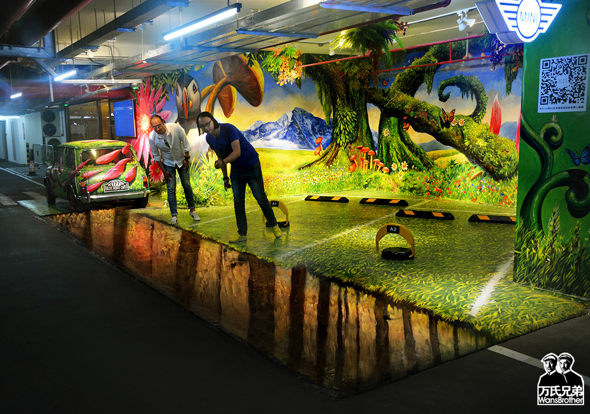 巨幅3d壁画|3d画|3d立体画|3d地画|万氏兄弟出品 (一)