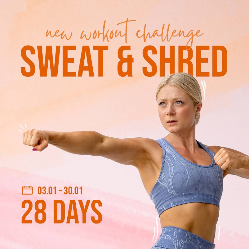 2022年1月 SWEAT & SHRED 28天HIIT挑战合集Growingannanas 哔哩哔哩