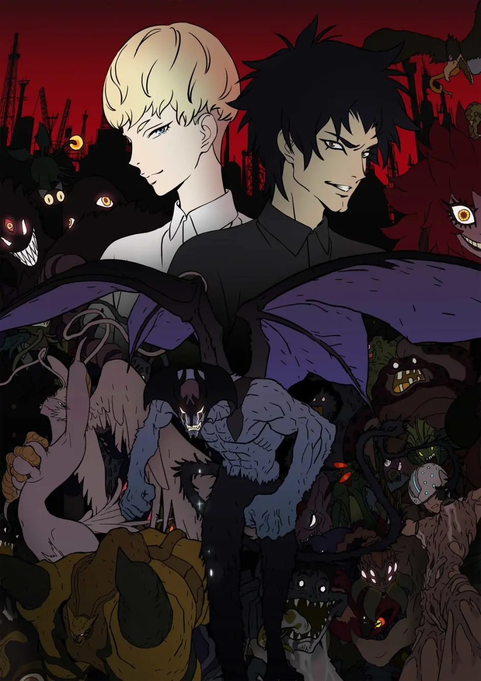 18年1月新作动画前瞻 Devilman Crybaby 哔哩哔哩