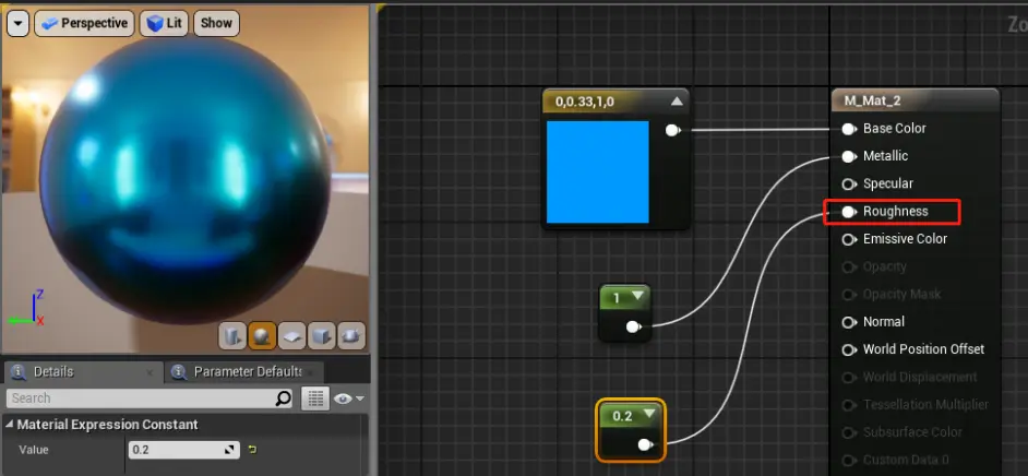 Ue4设计师 1 3 基于物理的渲染 第一个物理材质 哔哩哔哩