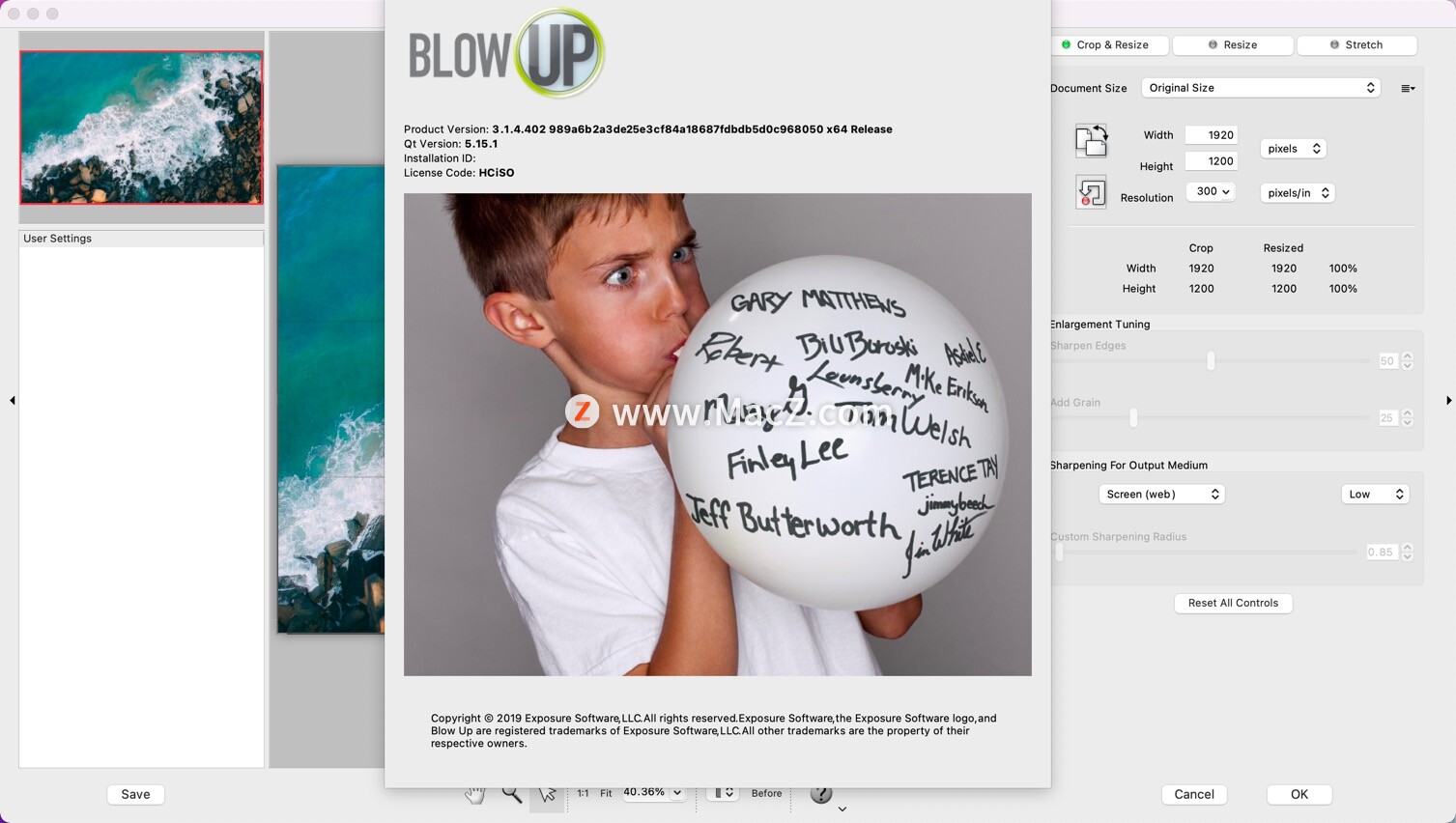 PS图像无损放大插件：Alien Skin Blow Up 3 mac(支持M1) 哔哩哔哩