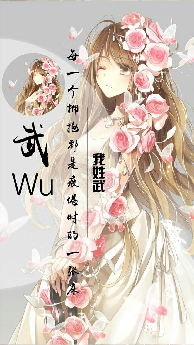 精美动漫壁纸图片(姓氏)