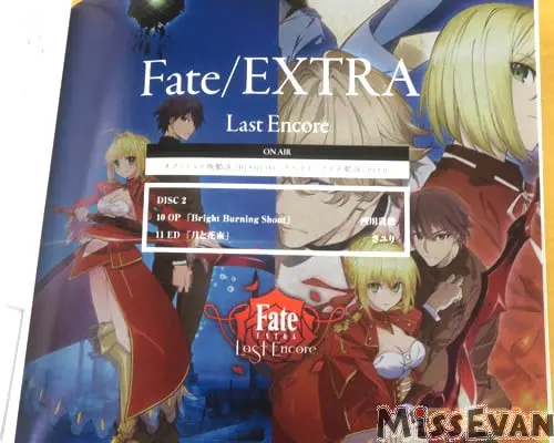 Fate Song Material 发售 Fate系列珍贵主题曲合集 哔哩哔哩