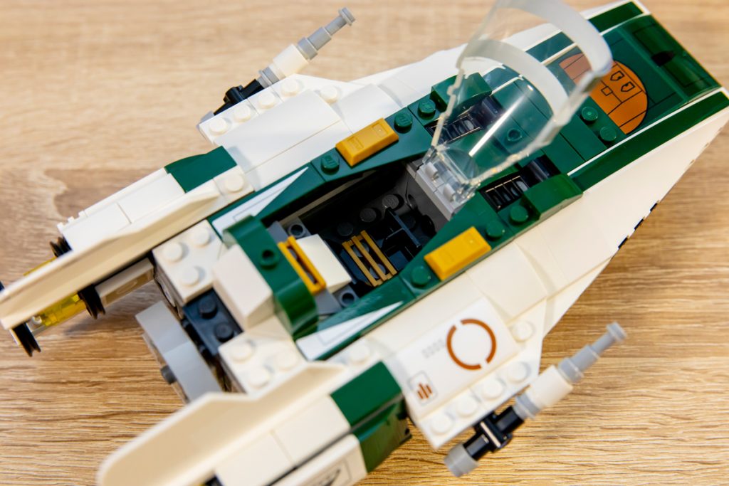 修修补补炒冷饭:乐高星球大战系列75248 反抗军a翼星际战机