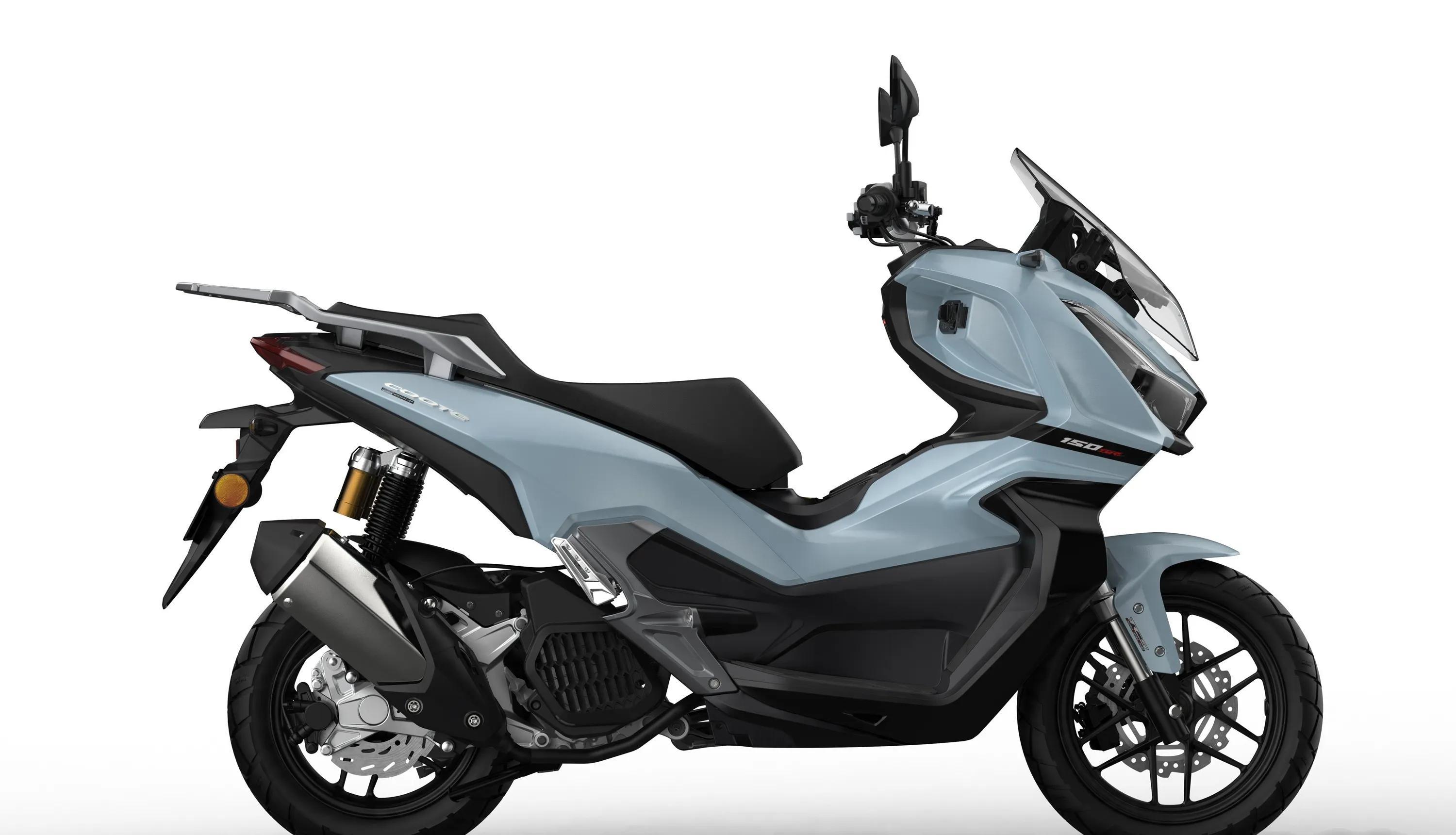 新车快讯:五本Plus ADV150上市!售价14980元，12L大油箱加TCS - 哔哩哔哩